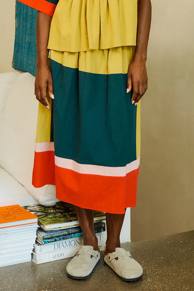 L.F Markey Vince Mustard Skirt