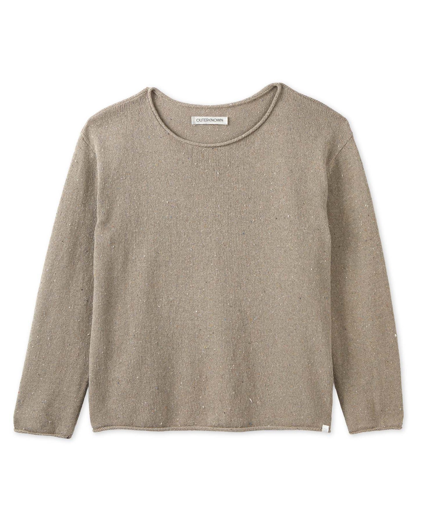 Crescent Knit Boatneck Top