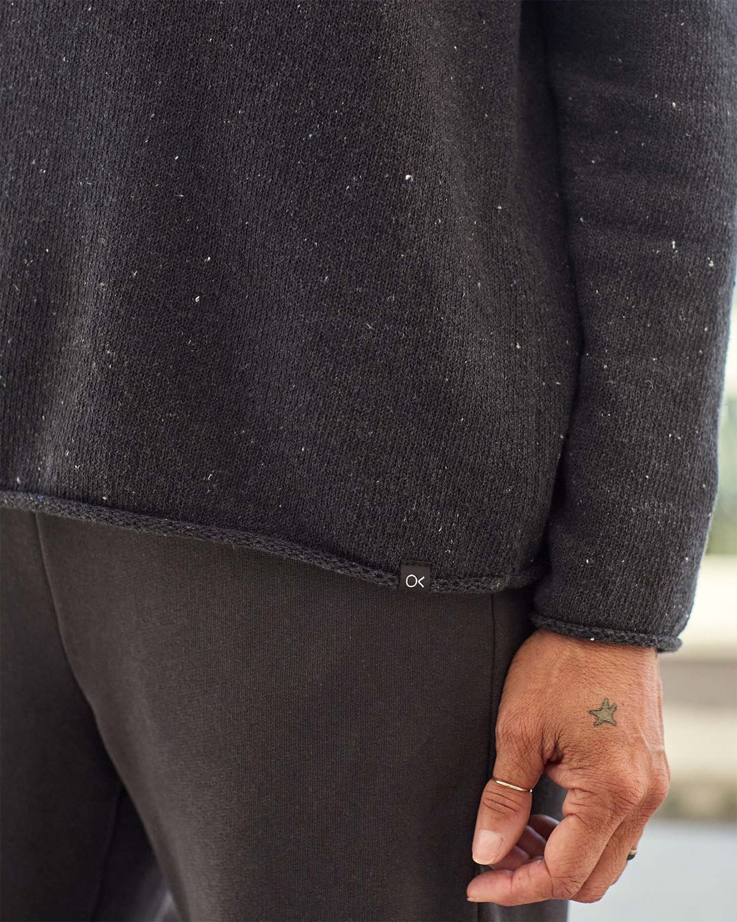 Crescent Knit Boatneck Top