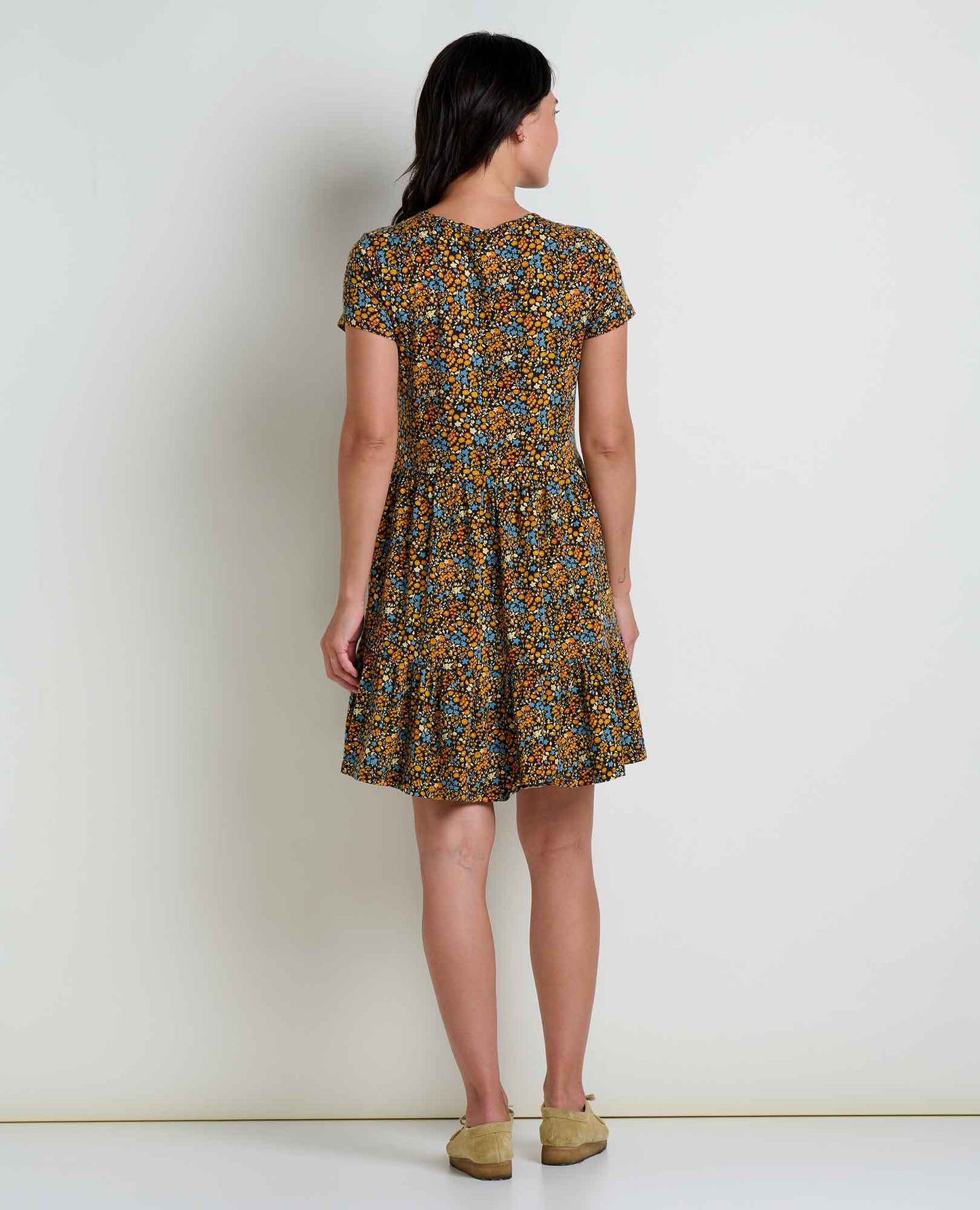 Marley Tiered Short Sleeve Dress
