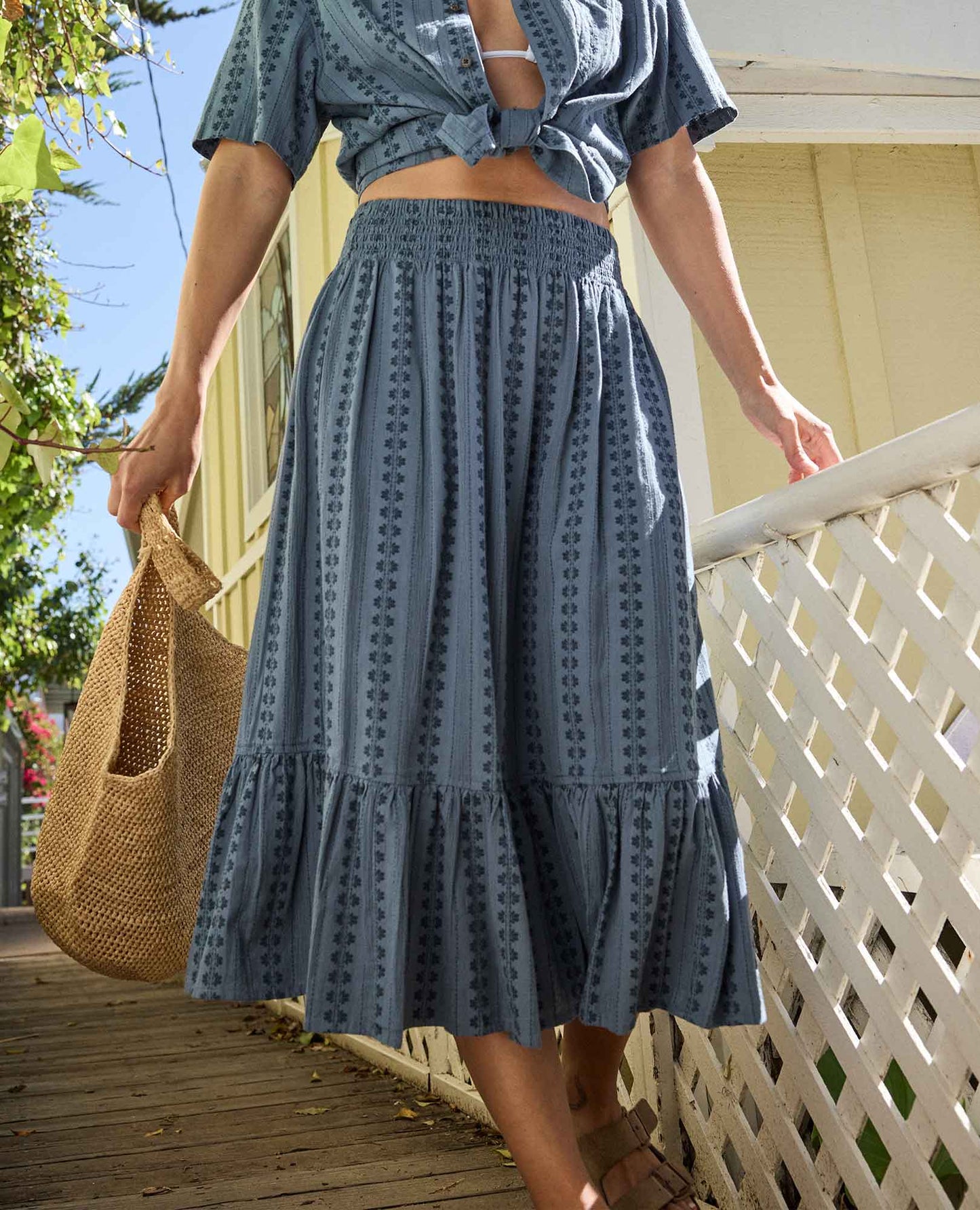 Cipher Midi Skirt