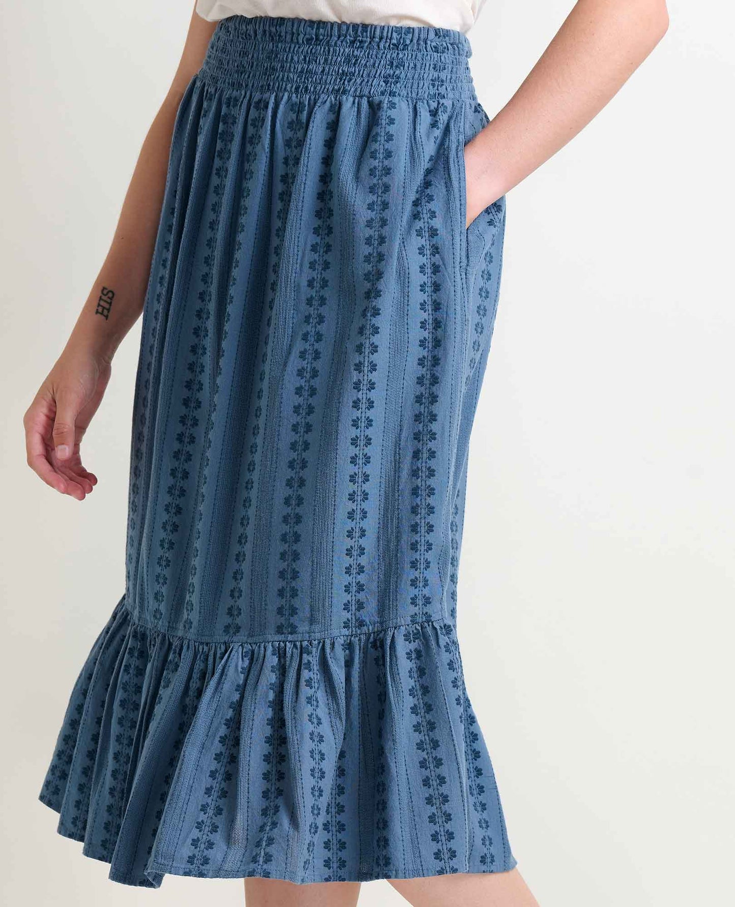 Cipher Midi Skirt