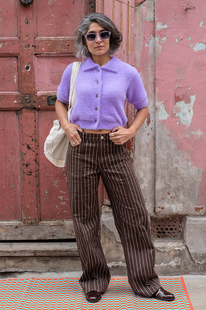 Baum Und Pferdgarten Nolia Creme Brown Stripe Jeans