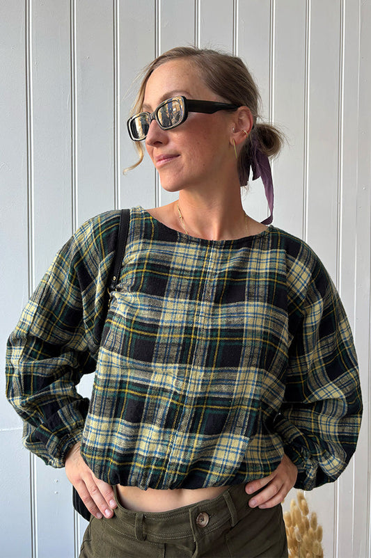 Bellerose Walma Check A Plaid Top