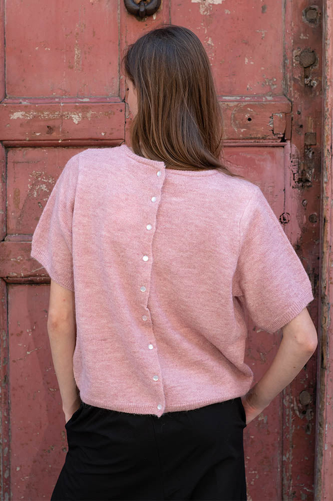 ICHI Kamara Zephyr Rose Jumper