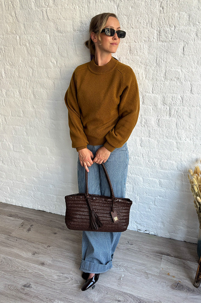 Sessùn Dalan Bronze Hammer Sleeve Jumper