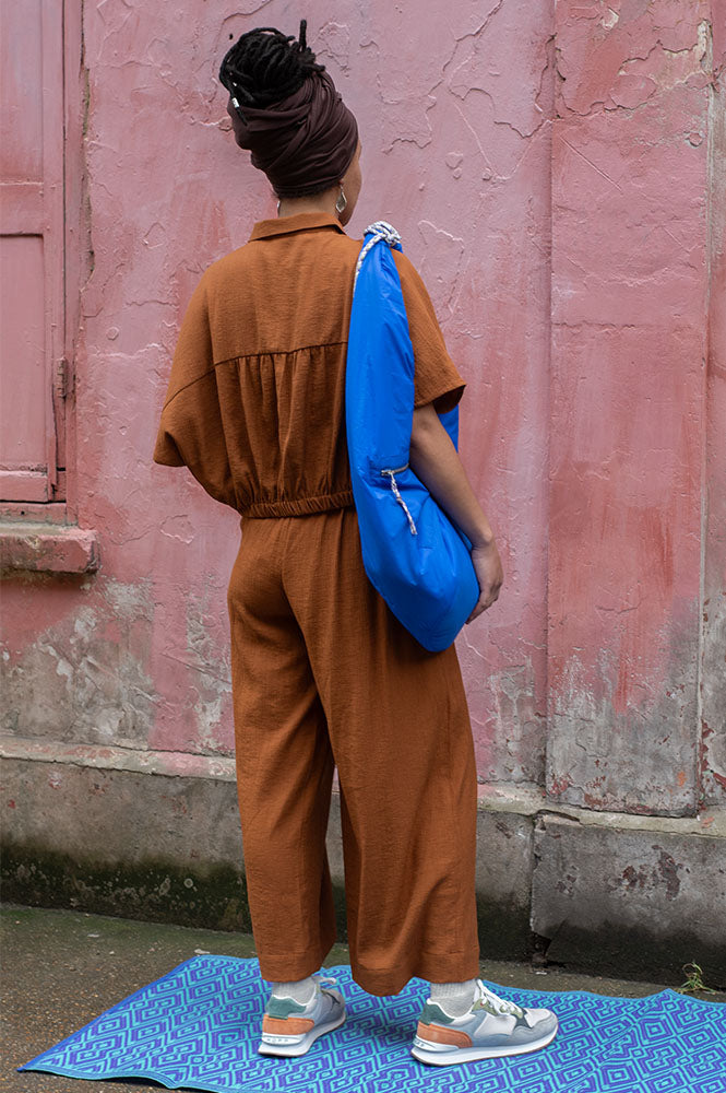 Sessùn Isla Minima Wide Caramel Trousers