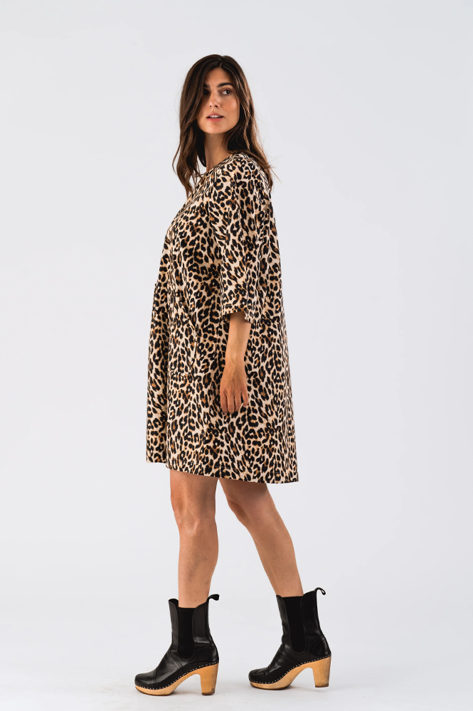 Lolly's Laundry Carla Leopard Mini Dress