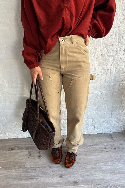 Stan Ray Khaki Duck Double Knee Pant