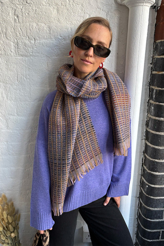 Cash CA Periwinkle Crew Neck Jumper