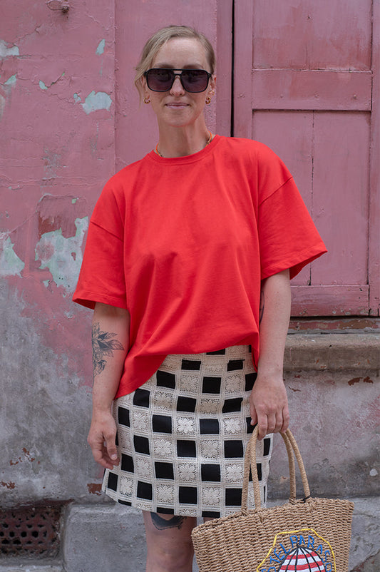Fika Sara Red T-Shirt