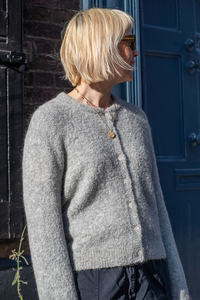 Des Petits Hauts Cristie Grey Cardigan