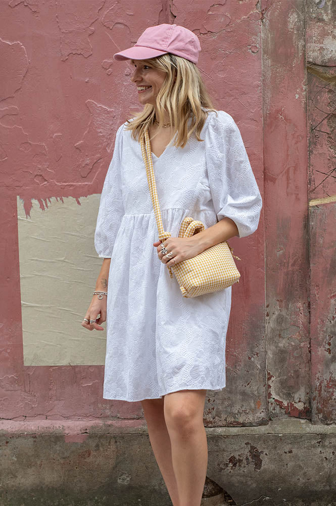 Numph Hensley Bright White Dress