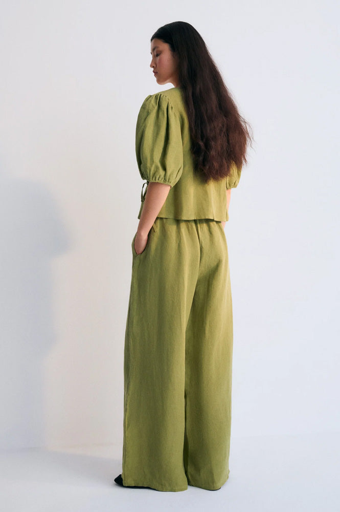 The New Society Hera Olive Trousers