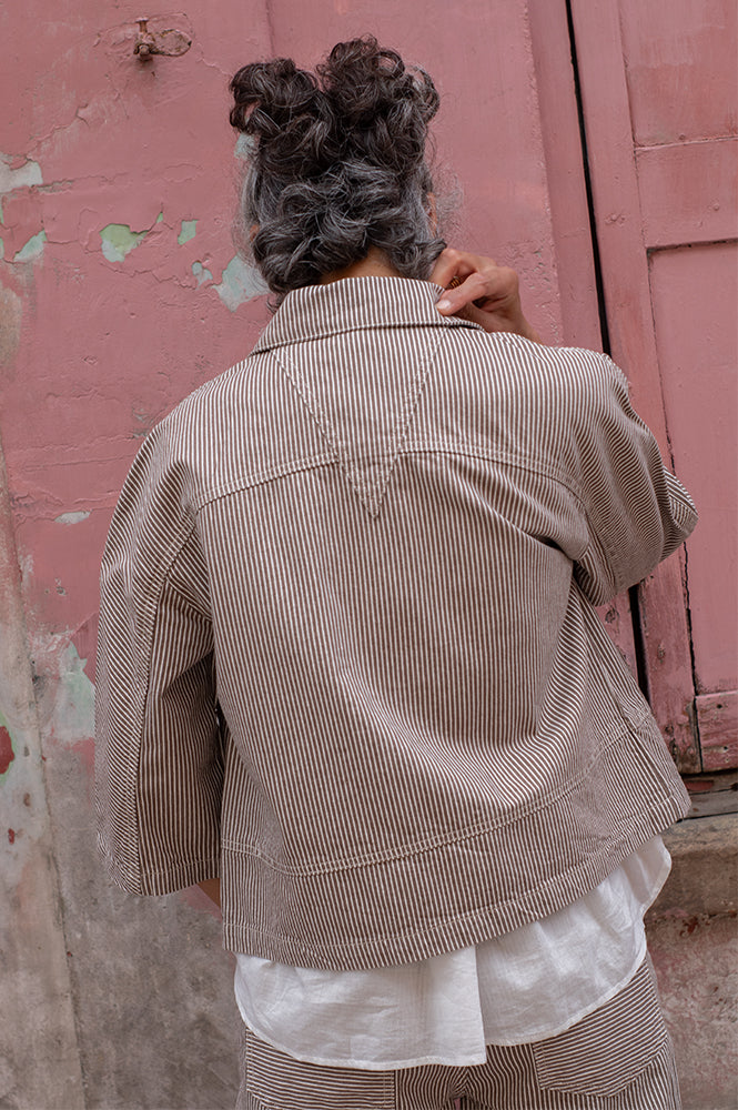 Object Lourdes Morel Striped Jacket