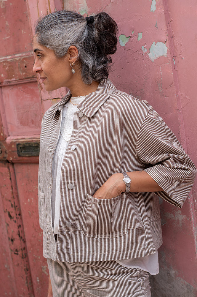 Object Lourdes Morel Striped Jacket