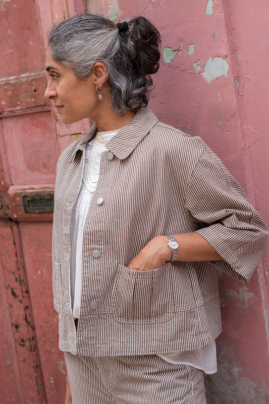 Object Lourdes Morel Striped Jacket