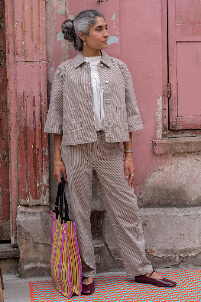 Object Lourdes Morel Striped Jacket