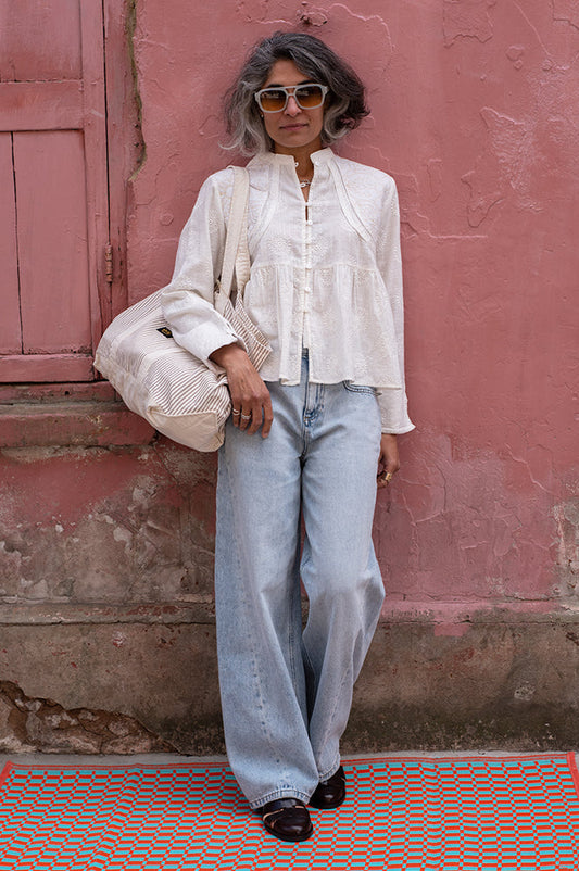 Seventy + Mochi Twisted Gracie Austin Jeans
