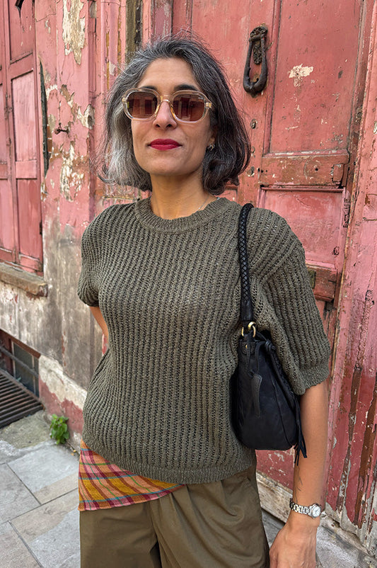 Numph Mirandi Grape Leaf Jumper