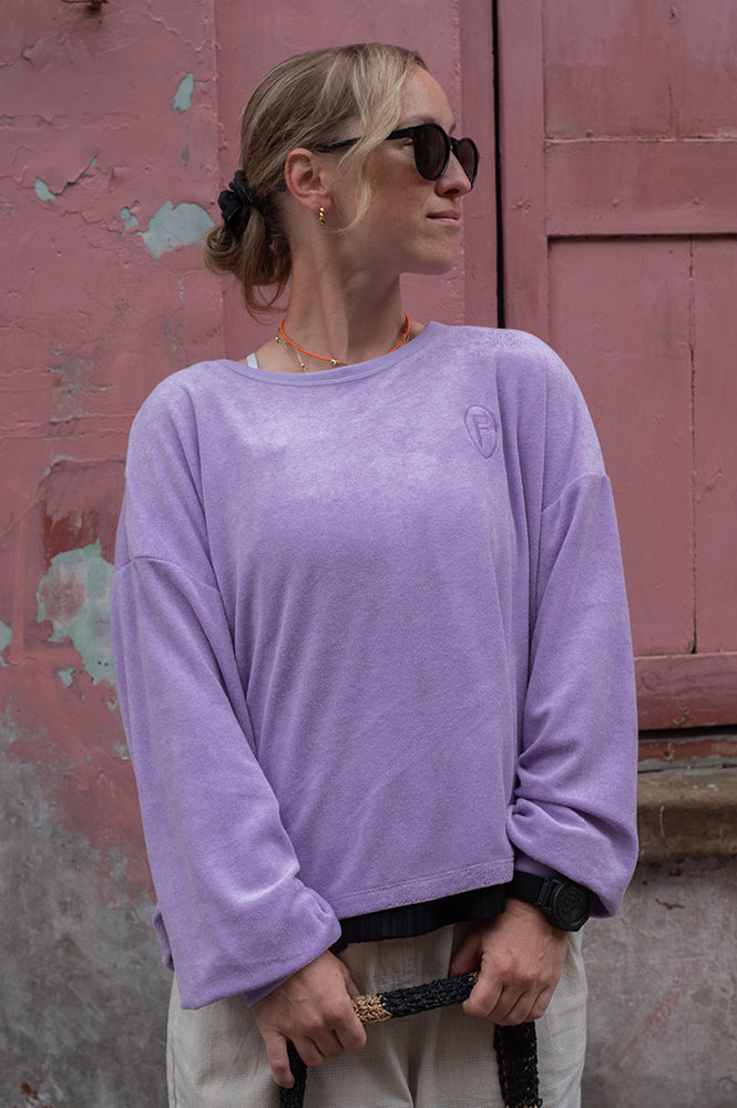 FRNCH Pasqualine Lilac Sweatshirt