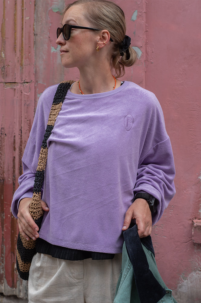 FRNCH Pasqualine Lilac Sweatshirt