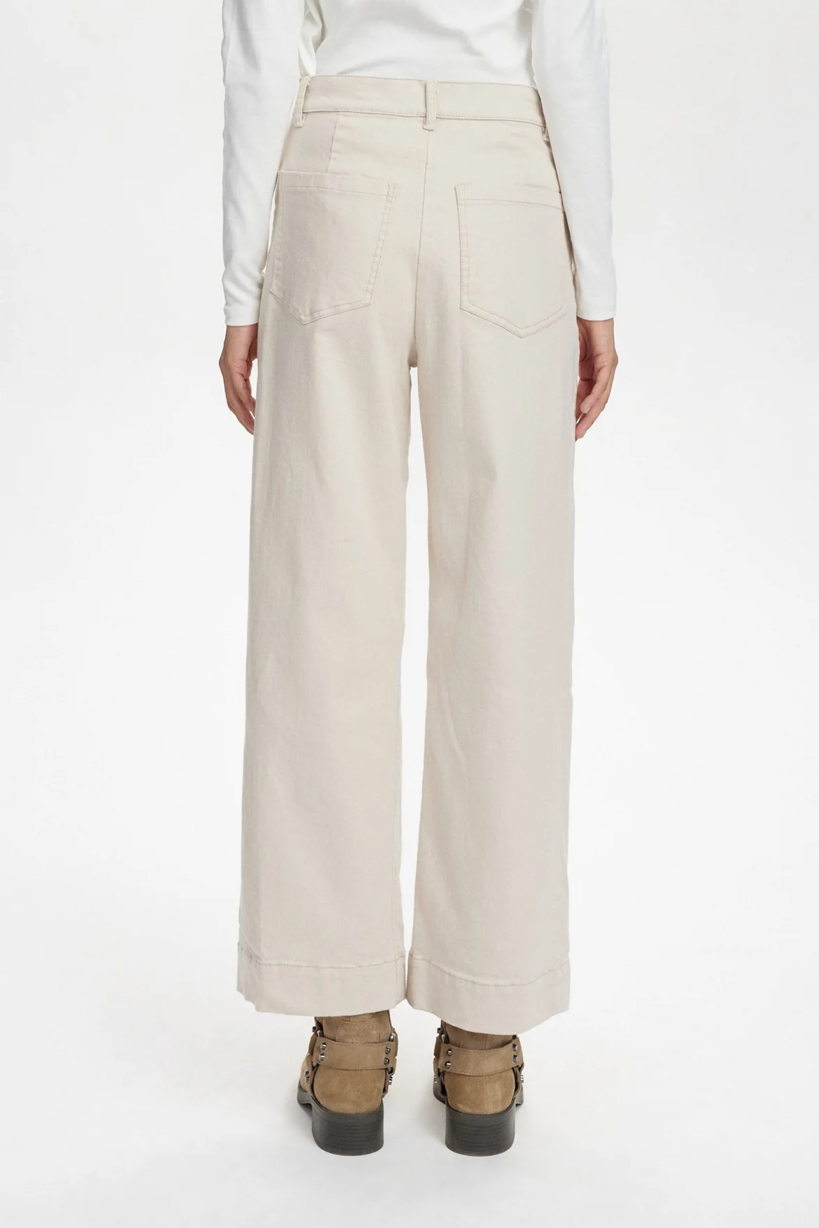 Numph Lulu Grey Morning Pants
