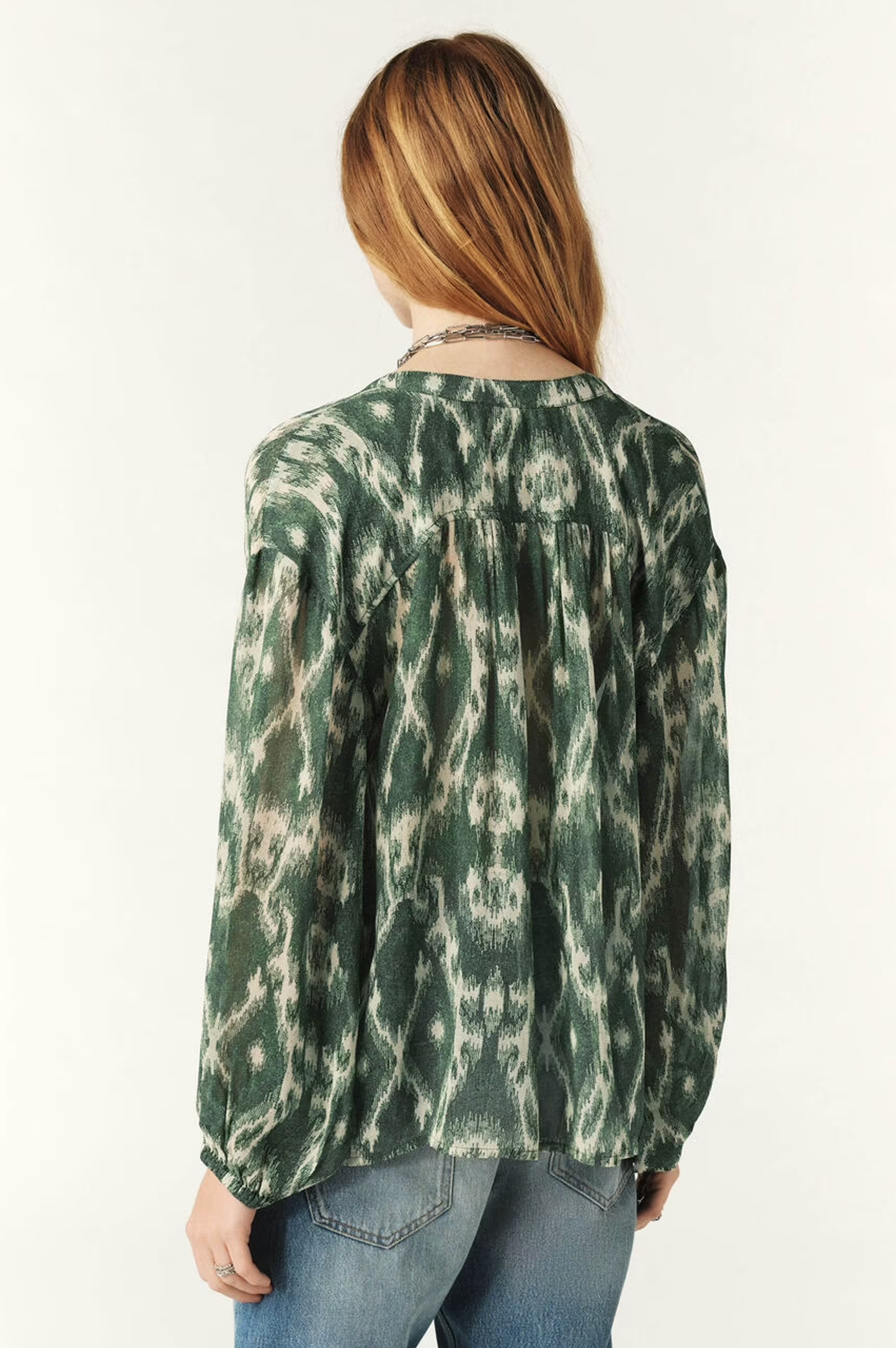 Ba&sh Menaelle Khaki Blouse