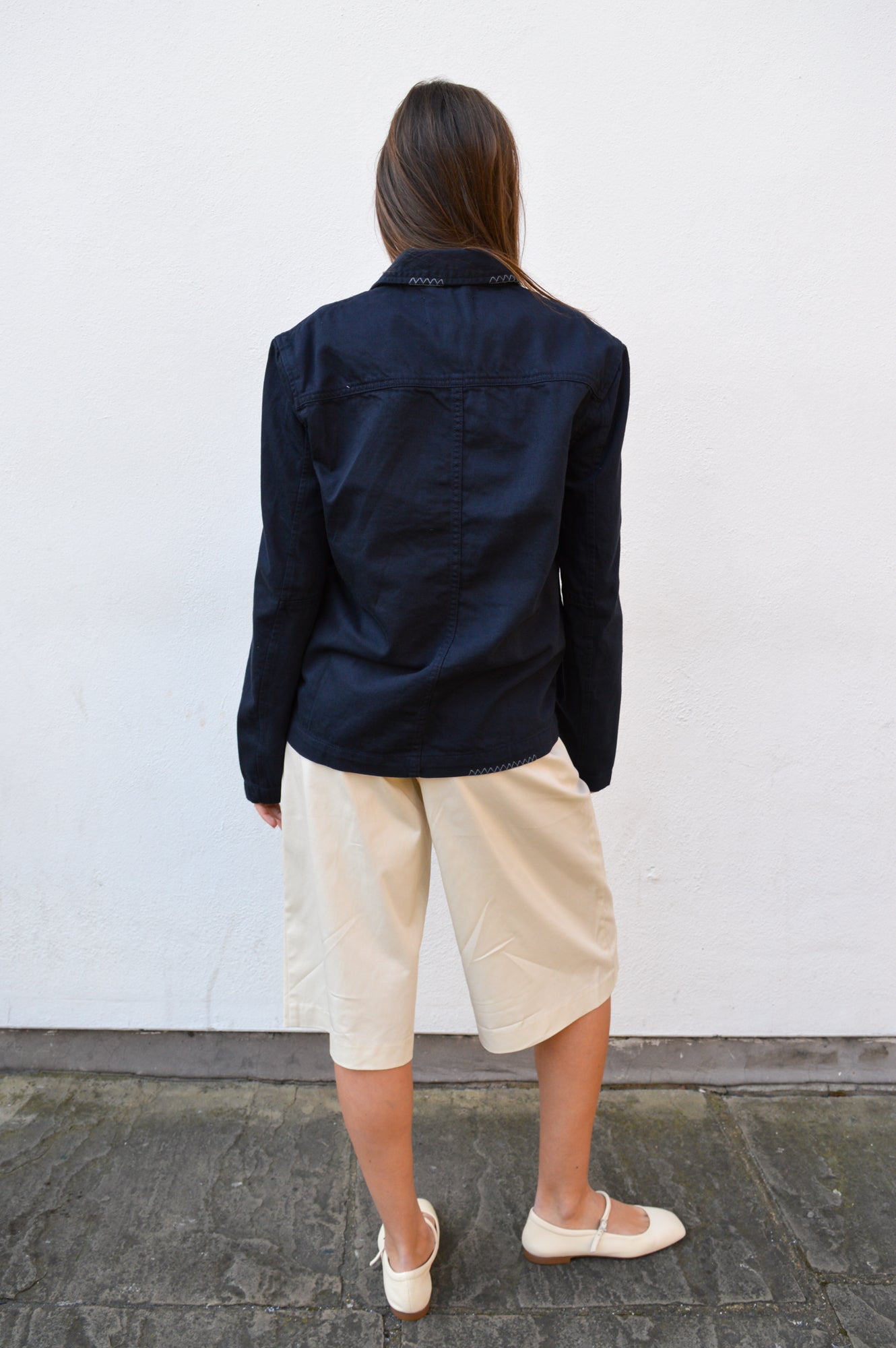 Yerse Simon Natural Bermuda Shorts