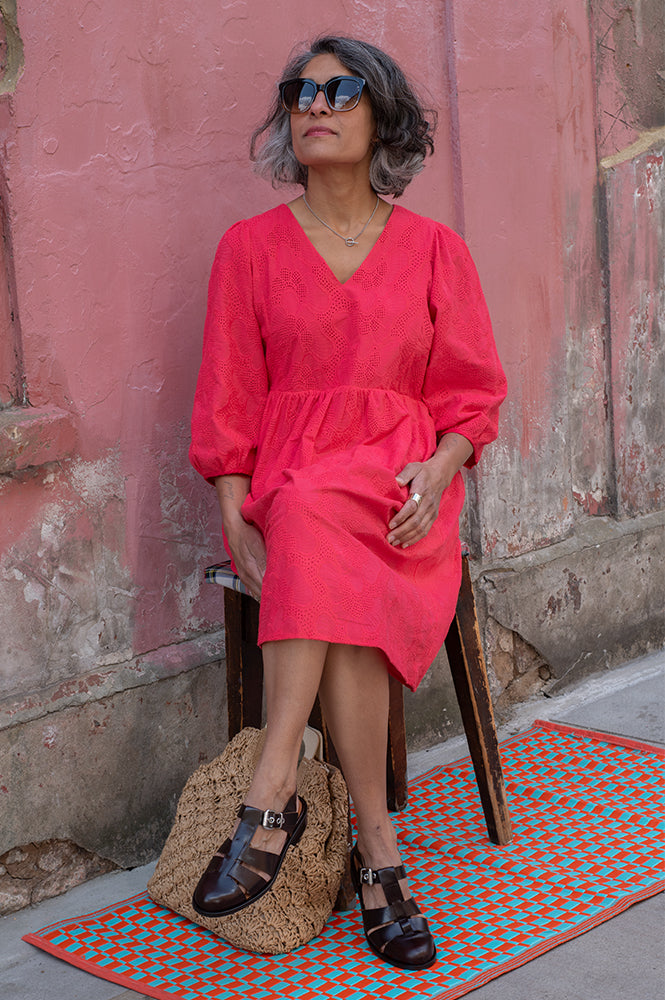 Numph Hensley Geranium Dress
