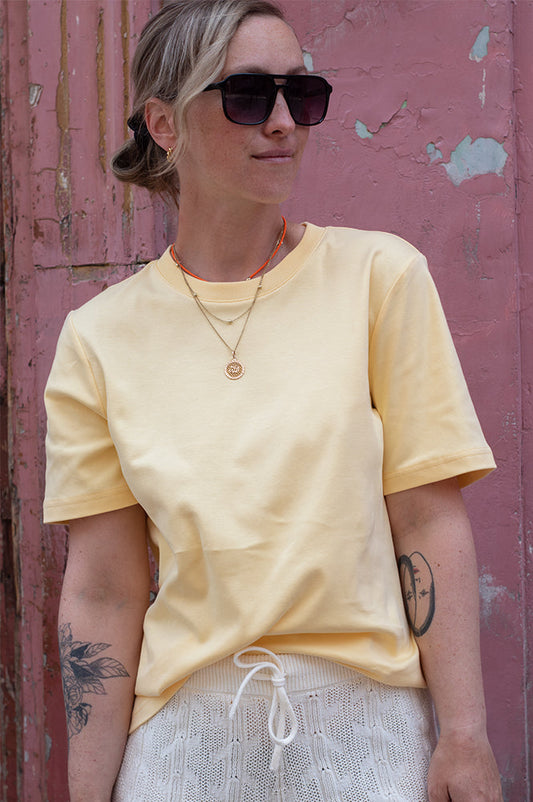 Numph Fira Golden Haze T-Shirt