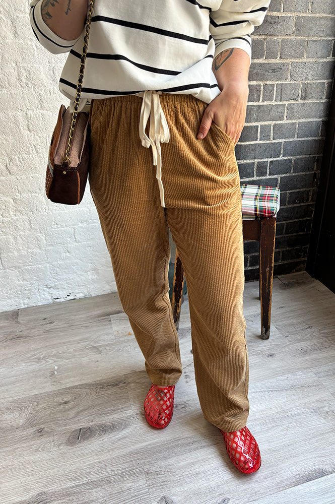 Grace & Mila Liberty Ochre Corduroy Trousers