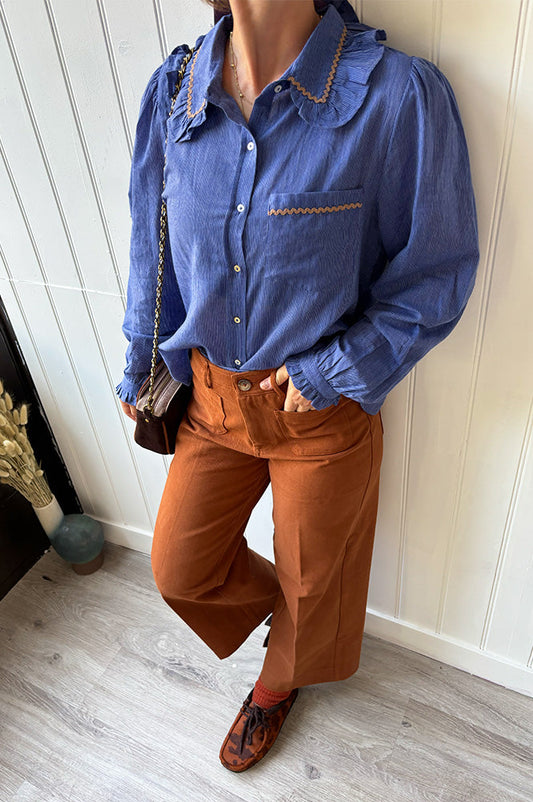 Grace & Mila Sole Camel Trousers
