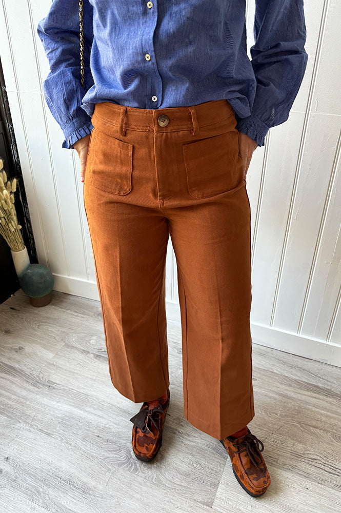 Grace & Mila Sole Camel Trousers