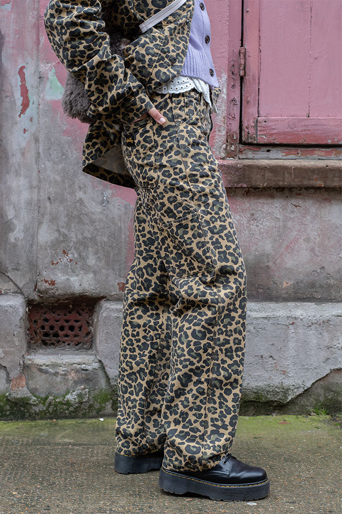 Stan Ray Big Job Painter Leopard Camo Trousers