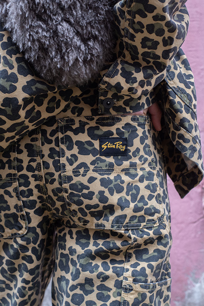 Stan Ray Big Job Painter Leopard Camo Trousers