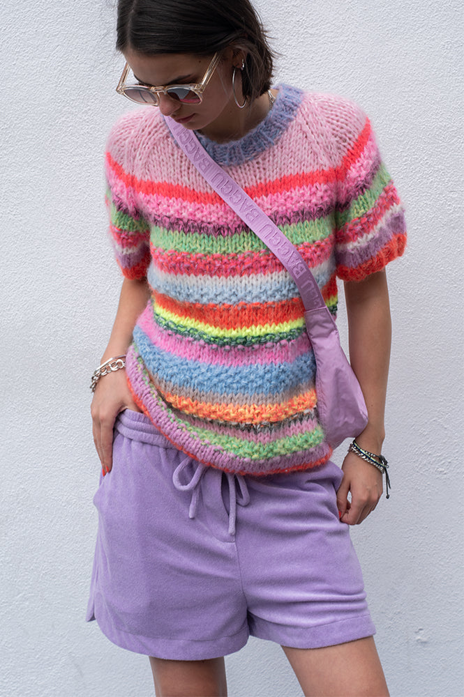 FRNCH Anah Lilac Shorts