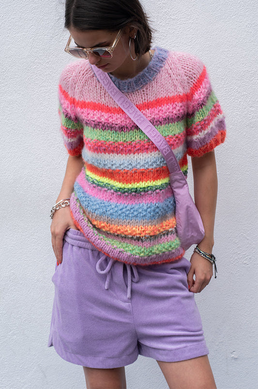 FRNCH Anah Lilac Shorts