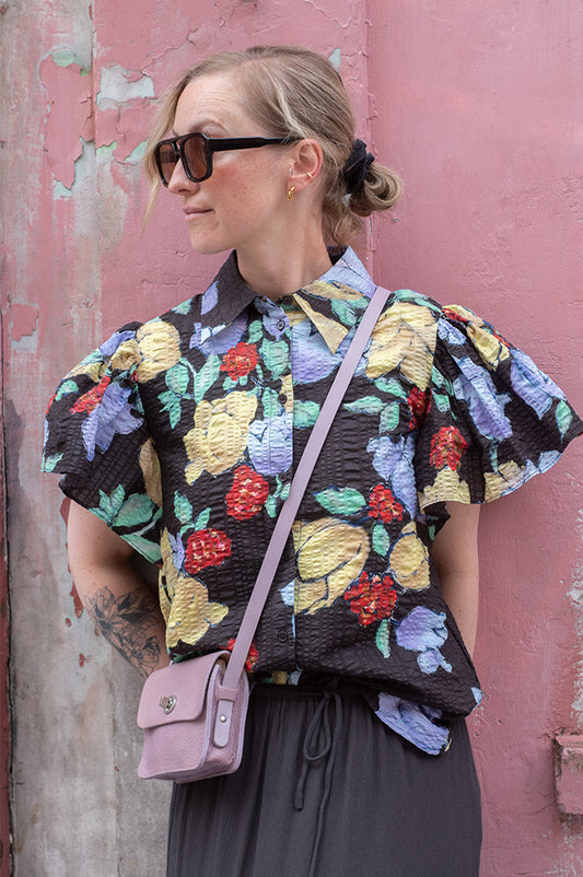 Stella Nova Dark Flower Shirt