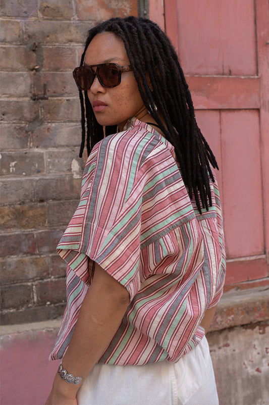 By-Bar Bo Stripe Athia Blouse
