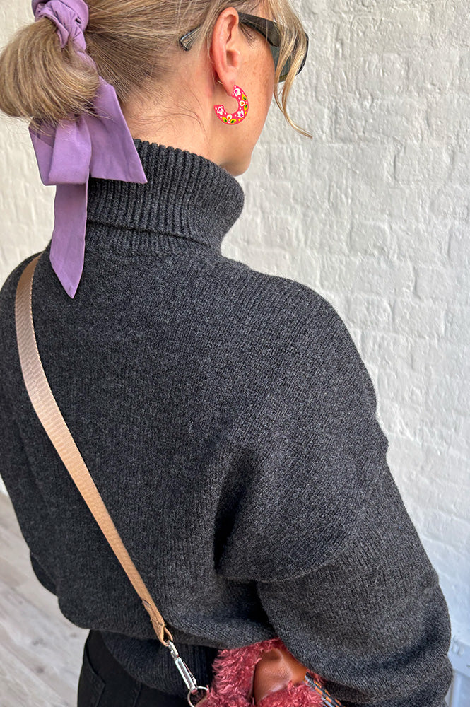 Sessùn Niko Carbonella Turtleneck Jumper