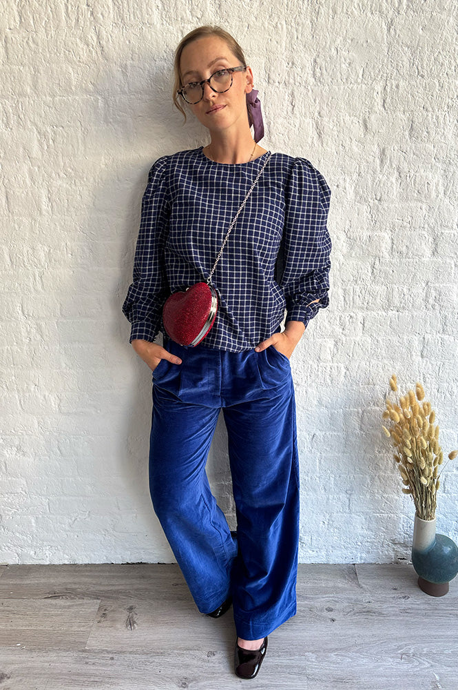 Emile et Ida Caroub Royal Blue Trousers