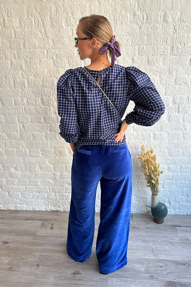 Emile et Ida Caroub Royal Blue Trousers