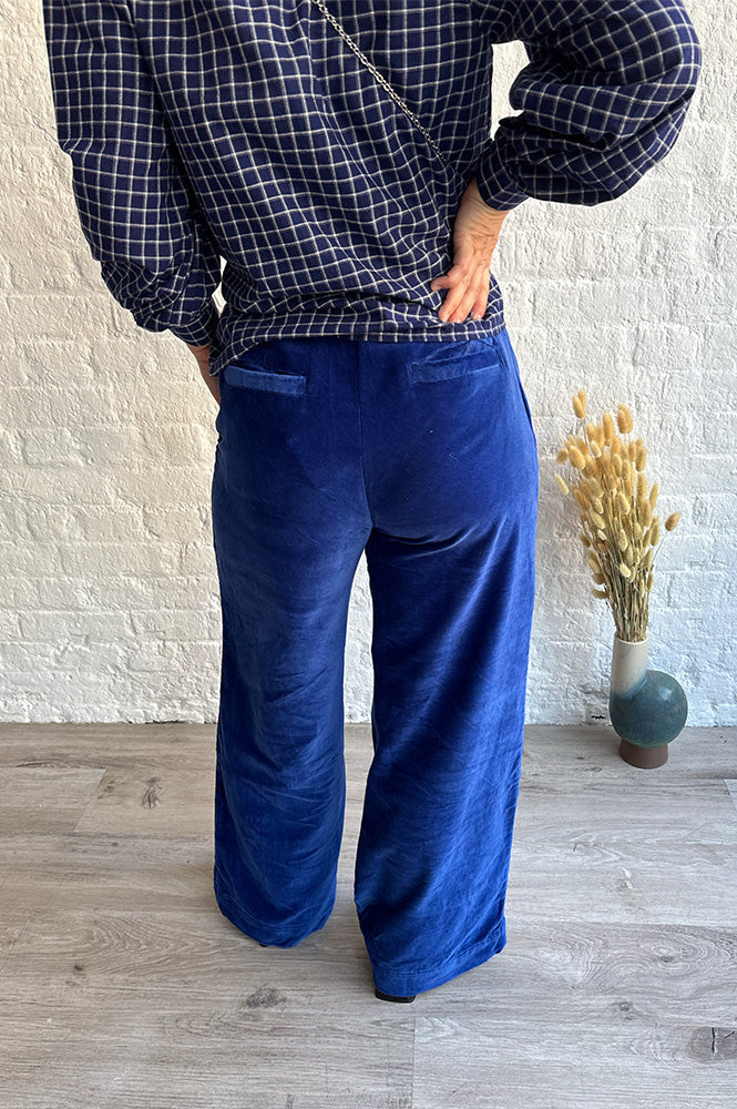 Emile et Ida Caroub Royal Blue Trousers